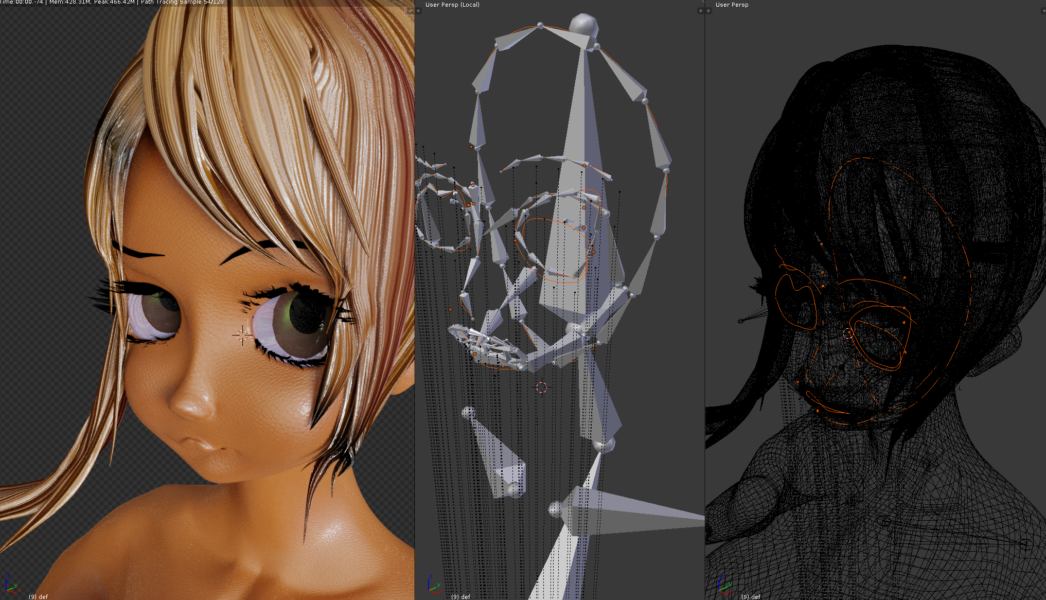 Facial Curves by vasilnatalie on DeviantArt