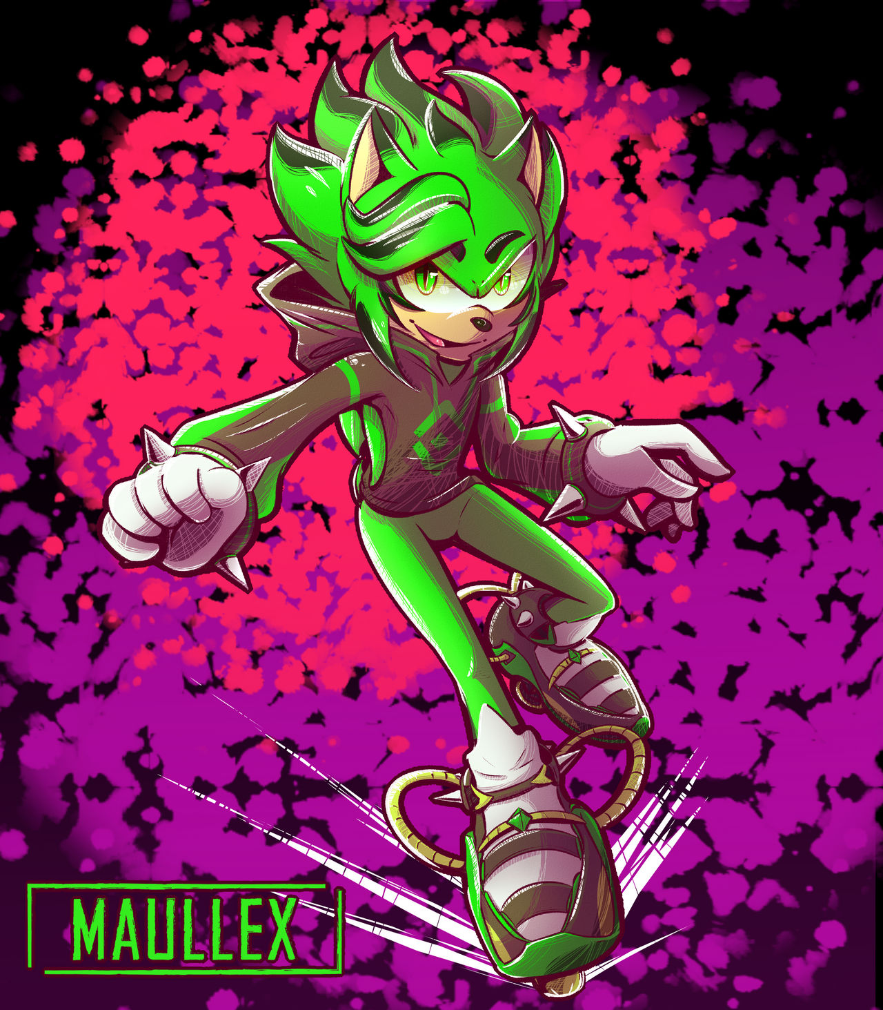 Toxic Draws *Commission* Toxic by Maullex on DeviantArt