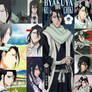 Byakuya Kuchiki Collage Wallpaper