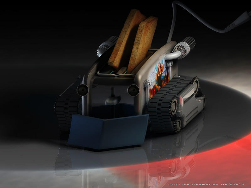The Racing Toaster Racing Toaster by cinemation on DeviantArt