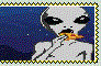 Alien Pizza Stamp