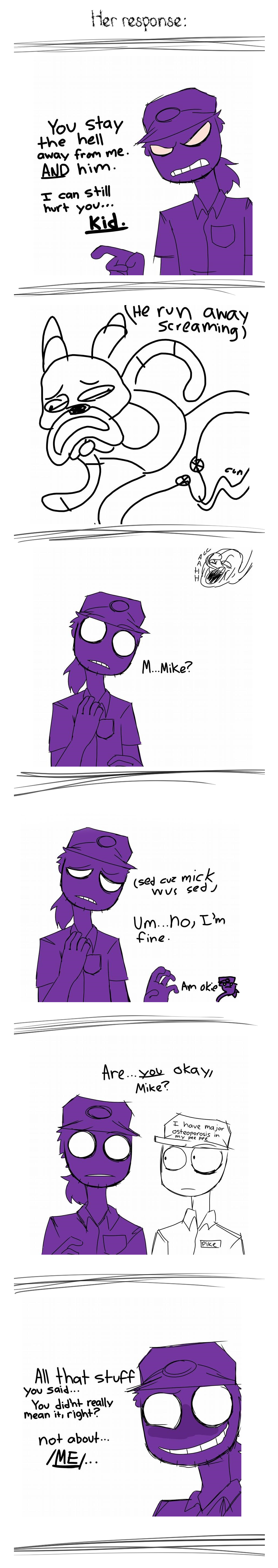 FNAF - Mikecent Comic (Drawing RP) Part 8