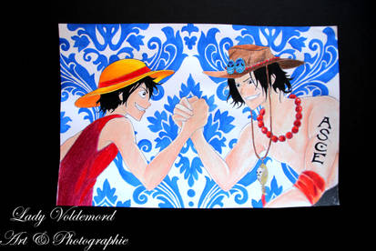 Ace and Luffy