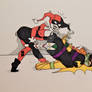 Harley and Batgirl
