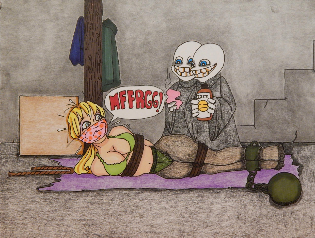 Danni gets to hang out with the Greebs