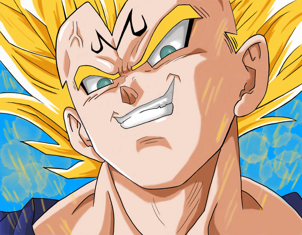 Majin Vegeta by michal777 on DeviantArt