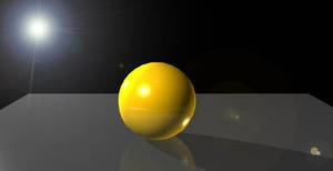 Rendered ball and enviroment 1