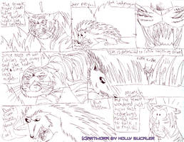 A Tiger and Hedgehog comic