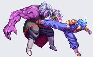 Vegetto Vs Zamasu