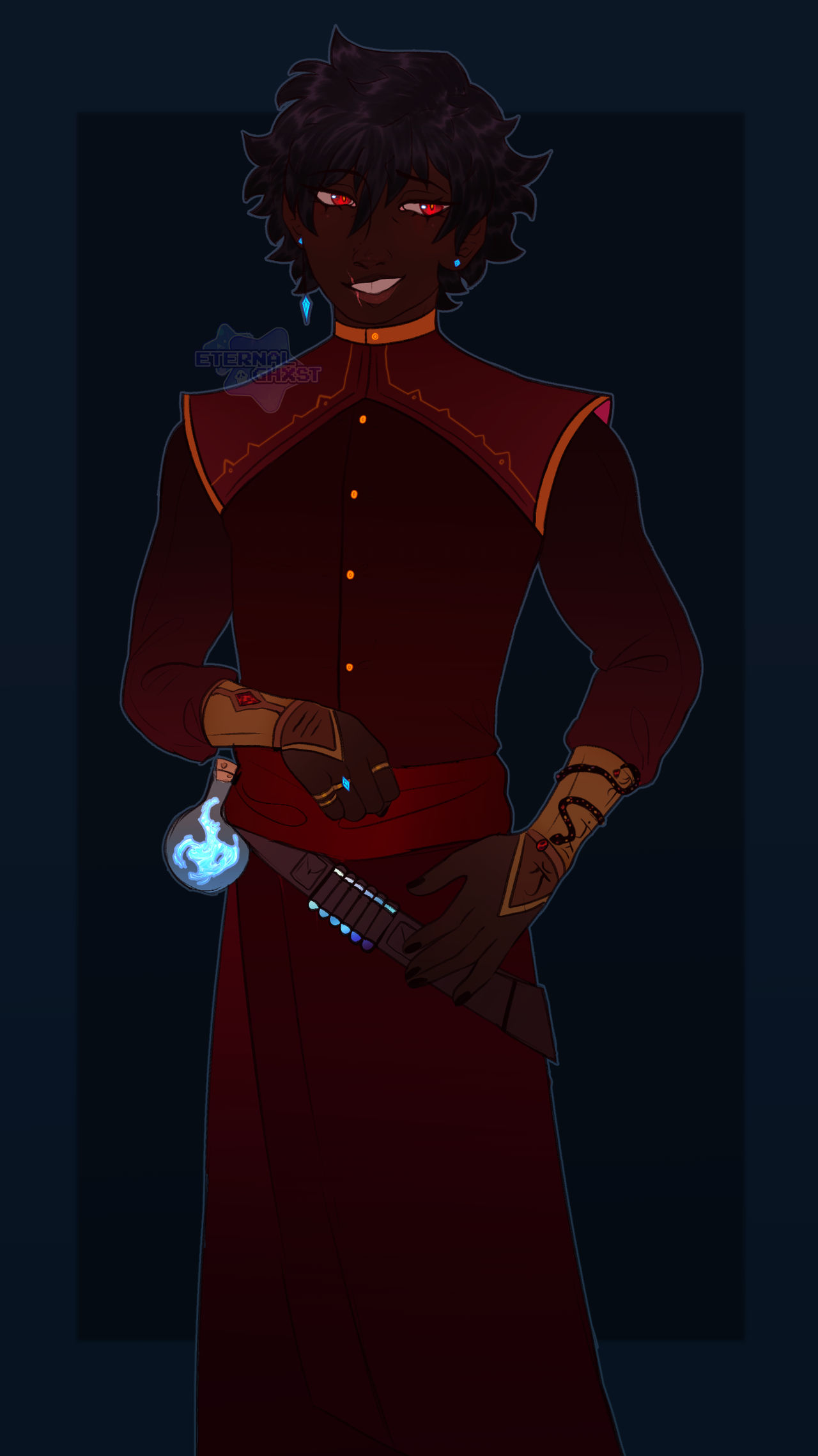 Azazel Avatar Azazel Vaguil Redesign! by ETERNALGHXST on DeviantArt