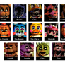 Fnaf All animatronics charakters