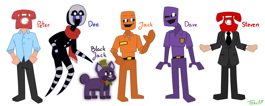 Dsaf Rigs Full DSAF 3 Party by Toku17 on DeviantArt