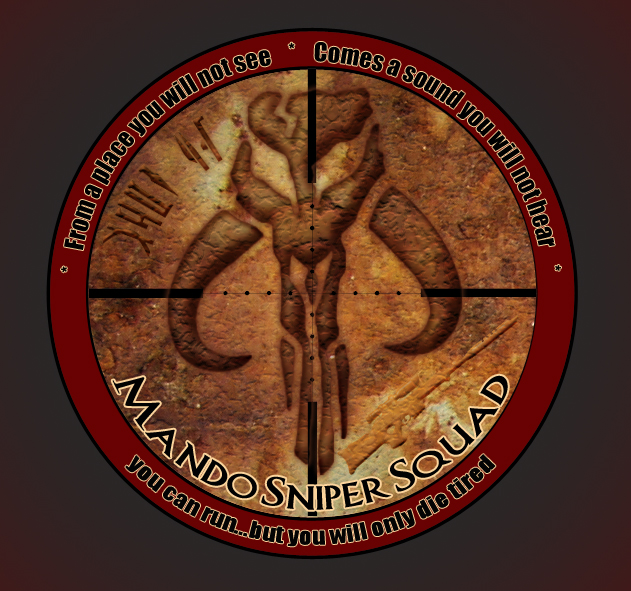 Mando Sniper Squad Badge