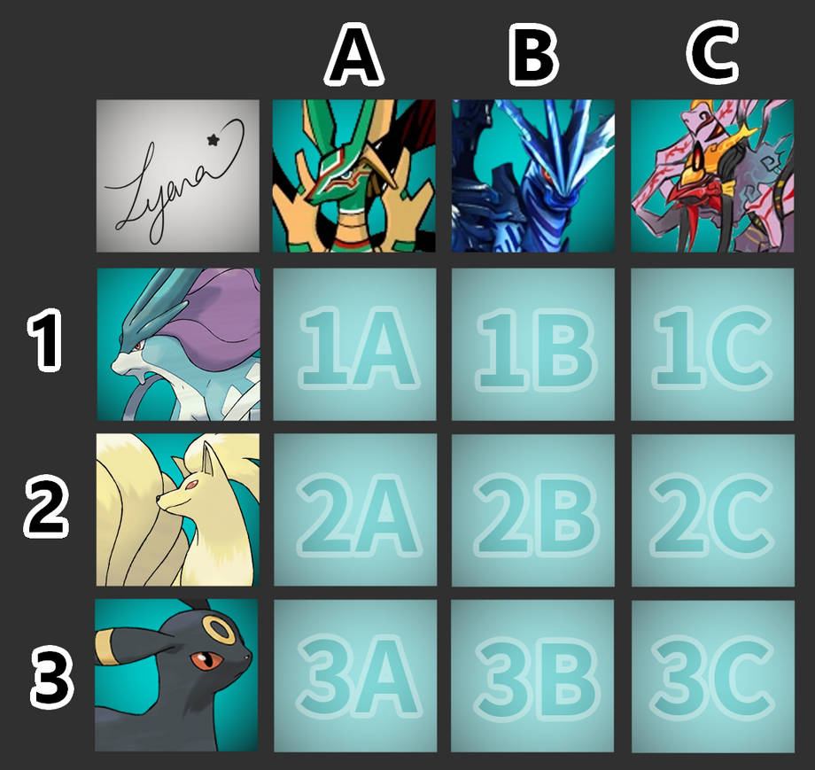 Spectrobes Types Pokemon x Spectrobes grid by lyana30 on DeviantArt