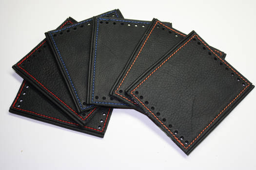 Deluxe Padded Leather Grip Covers for Stock HD