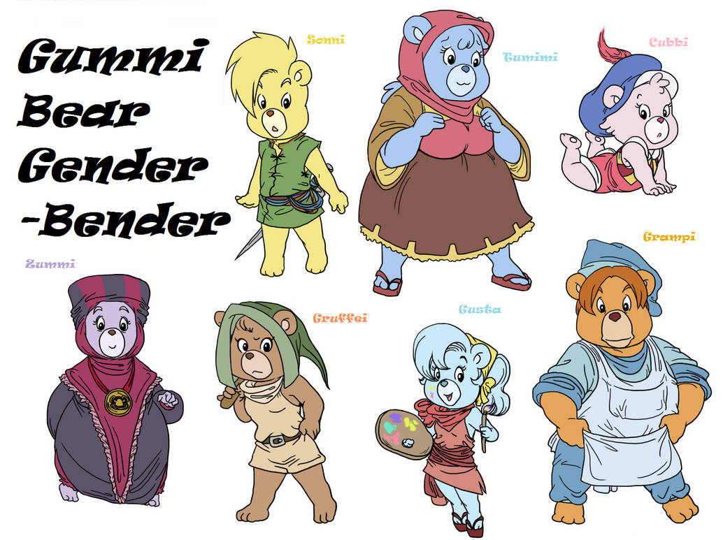 Deviantart Gummi Gummi Bears: GB by RedPanda-chan on DeviantArt