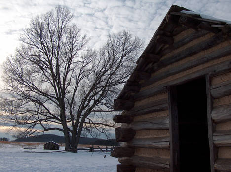 valley forge in winter