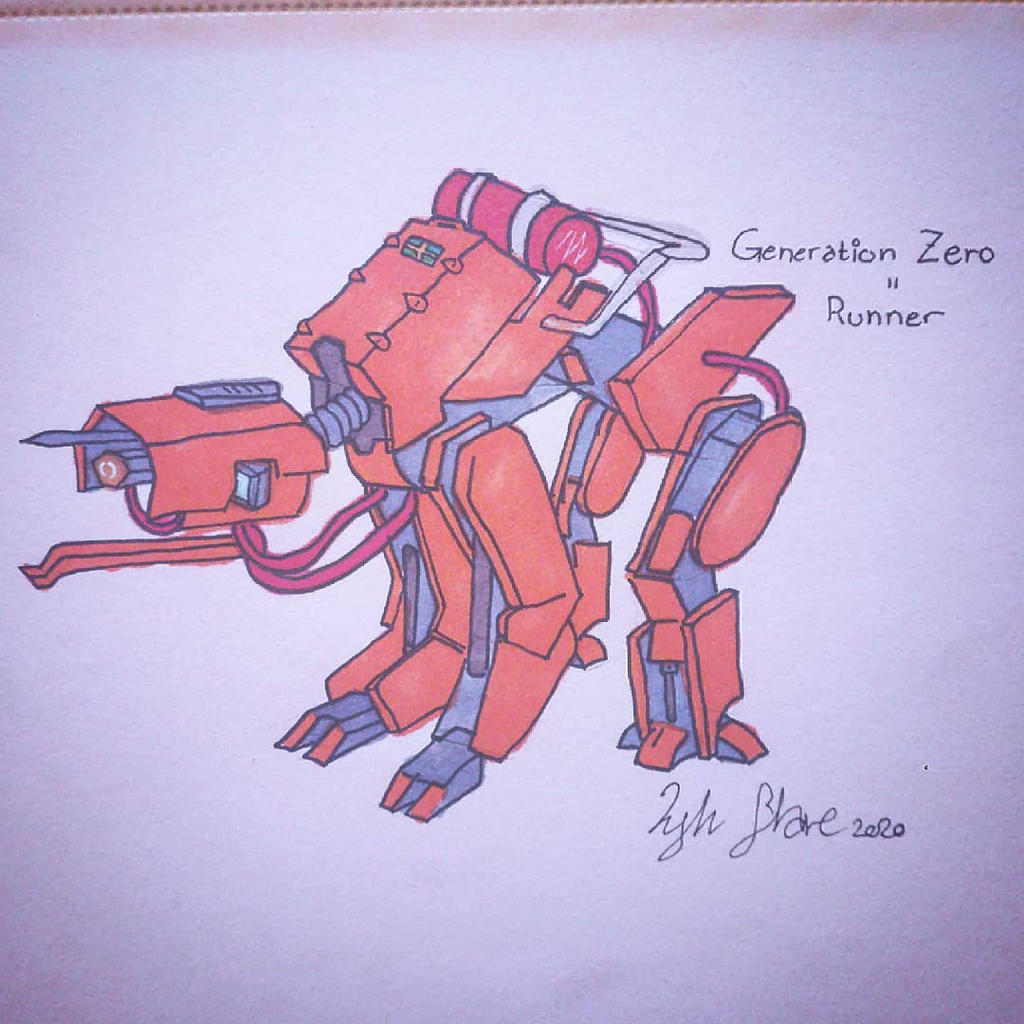Genzero Runner Generation Zero - Runner by Lyh-Flare on DeviantArt