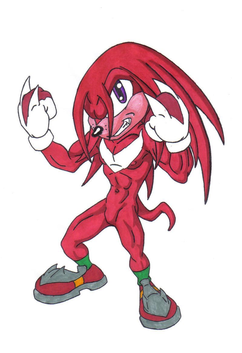 Sonic The Hedgehog - Knuckles by LigerPhoenix on DeviantArt