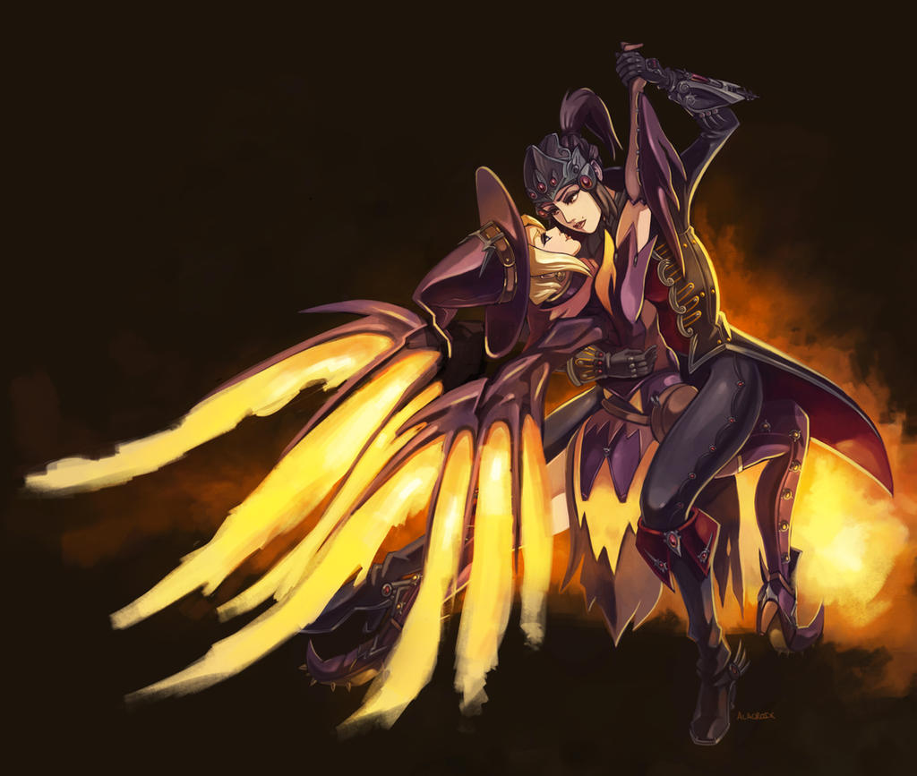 Mercymaker Angst MercyMaker Commission by ALacroixx on DeviantArt
