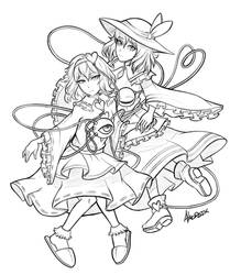 Komeiji Sisters Commission Sketch