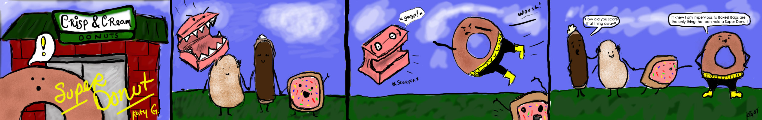 Super Donut Comic 1