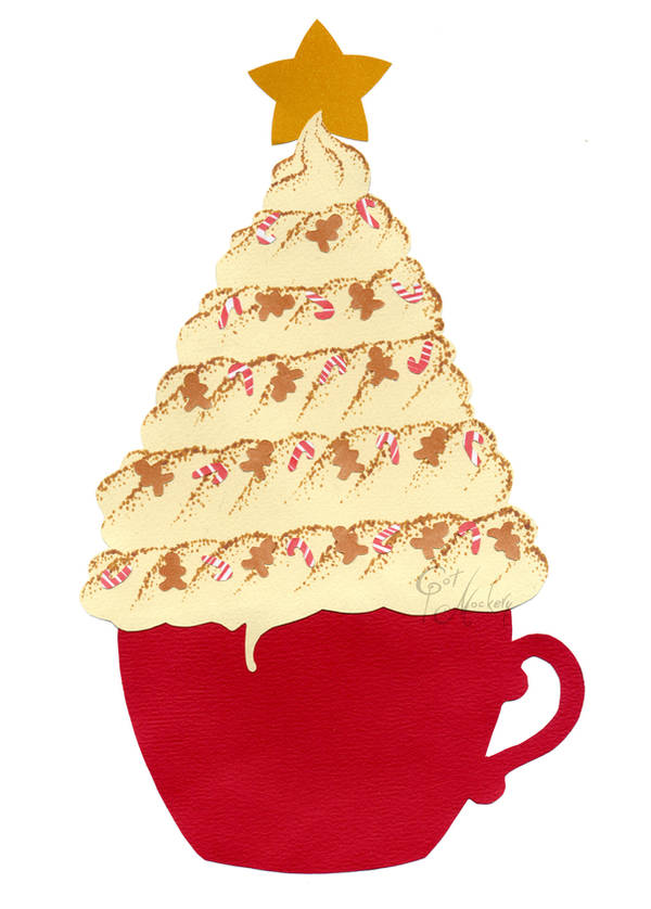 Hot Chocolate Christmas Tree by maxwell-heza