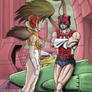 Fan Art Teela And Zodac ( Master Of The Universe)