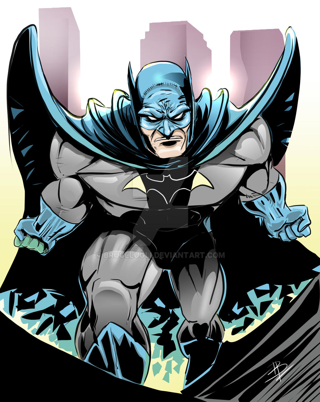Batman Blade Deviantart Batman. by BruceLugli on DeviantArt
