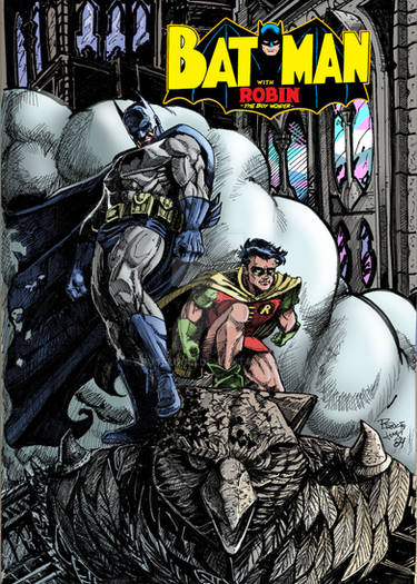 Batman And Robin Color  Batman Logo 1 