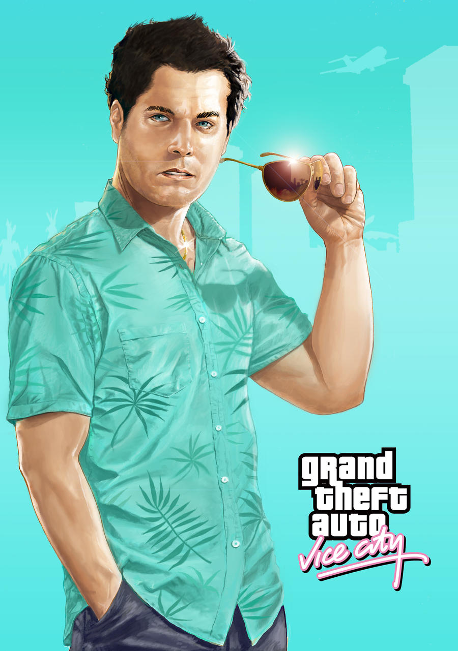 GTA Vice City Poster2 by BrandonArseneault on DeviantArt