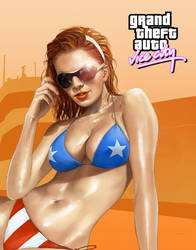 GTA Vice City Poster3 by BrandonArseneault