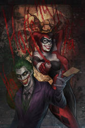 Joker and Harley by jasric