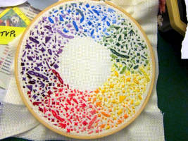 Rainbow Cross Stitch