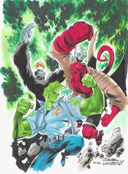 Hellboy SavageDragon