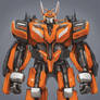 Central Line as a Orange Autobot Transformer