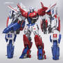 China Airlines Flight 605 as a Transformer V3