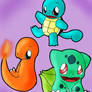 Kanto Starters