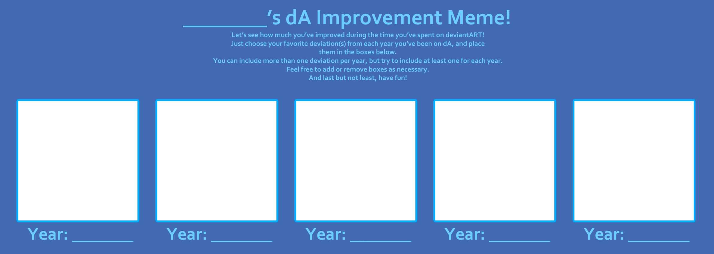 dA Improvement Meme