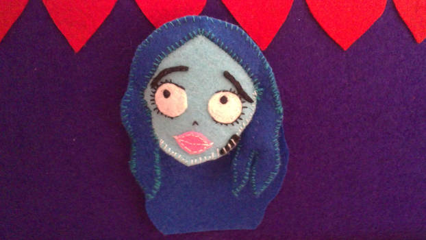 My felt works - emily corspe bride