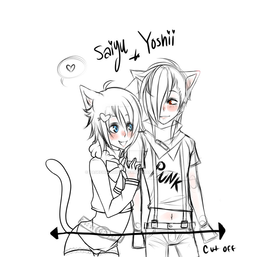 Saiyu and Yoshii Sketch