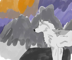 Wolf Sunrise
