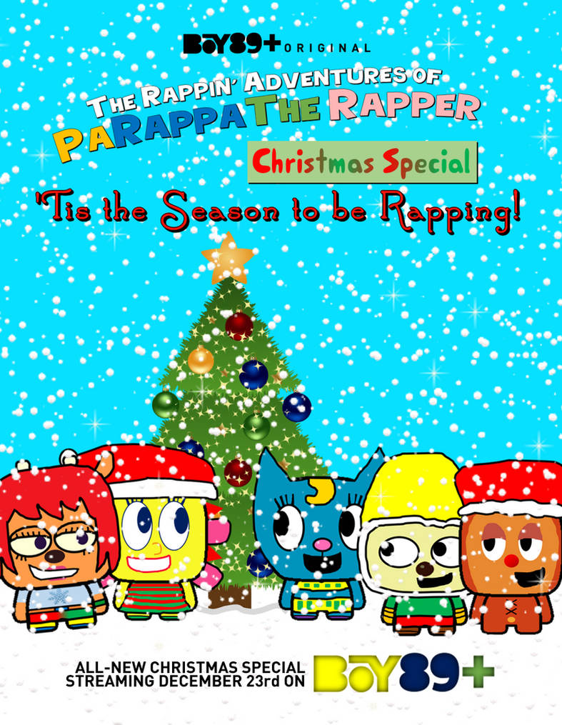 PaRappa the Rapper Christmas Special Poster by Boy89Art on DeviantArt