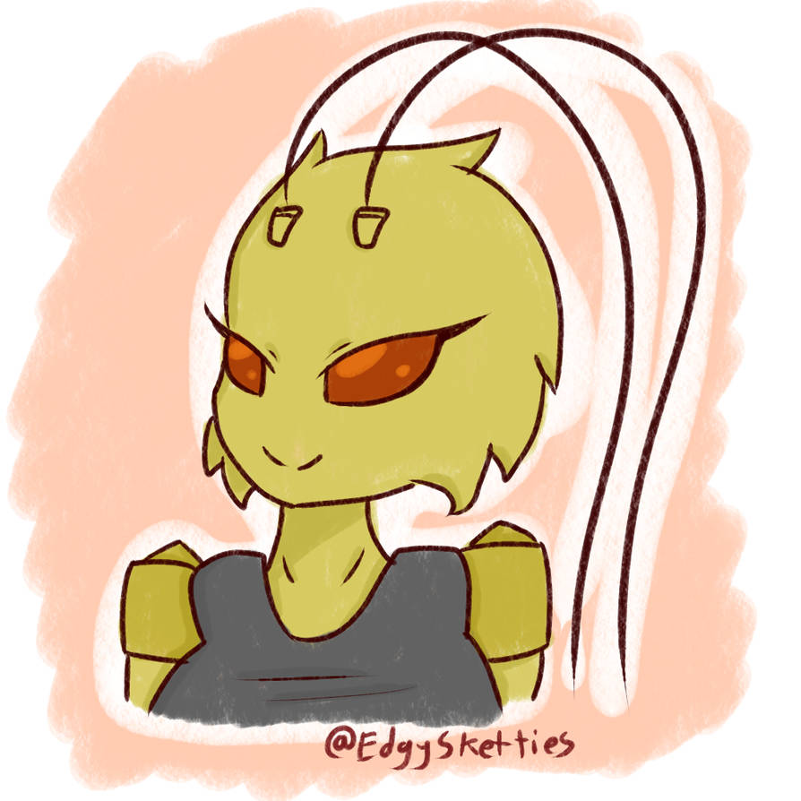 Deviantart Insect Lady Bug lady art trade by EdgySpaghetti on DeviantArt