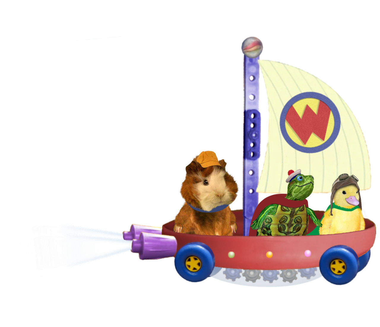 Wonder Pets in their Flyboat (On) (Dre and Friends by nichloasha on ...