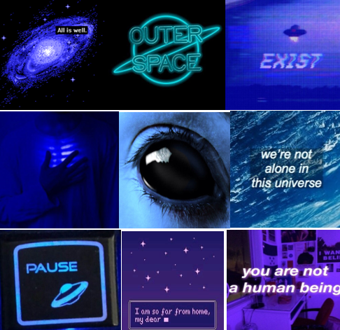 My Alien moodboard by KarasuKaito on DeviantArt