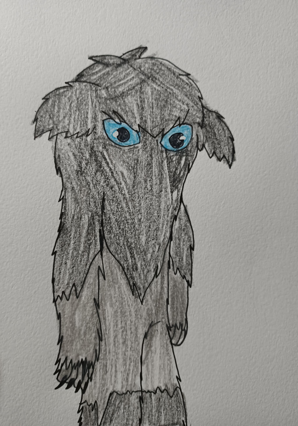 Yeti cryptid oc by KarasuKaito on DeviantArt