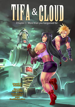 Cover comic Tifa y Cloud