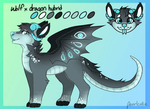 teardrop wolf - design commission !!