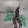 MLP Fusion 1/2-Nightmare Moon + Derpy Hooves
